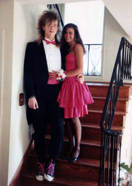 Funny 80s Prom Picture - SlightlyQualified.com Funny Pics