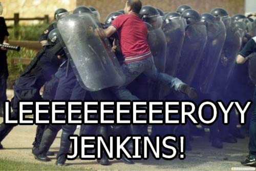 Image result for leeroy jenkins meme